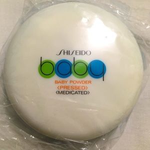 3 x Shiseido Translucent Pressed Brightening Baby Powder.  Brand New.